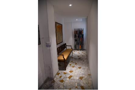 Ingresso dello studio
